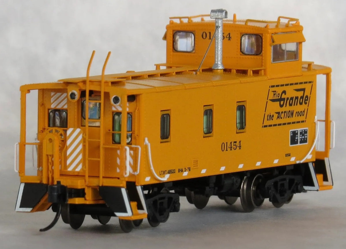Trainworx N 3140154 DRGW 1400-Series Steel Cupola Caboose Denver & Rio Grande Western 'Orange Caboose' DRGW #01454