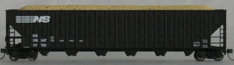 Trainworx N 27013-11 Greenville 7000 Cu Ft Wood Chip Hopper Norfolk Southern NS #198947
