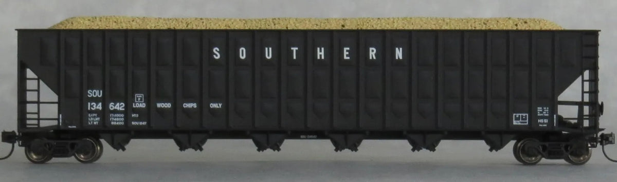 Trainworx N 27035-10 Greenville 7000 Cu Ft Wood Chip Hopper Southern SOU #134642