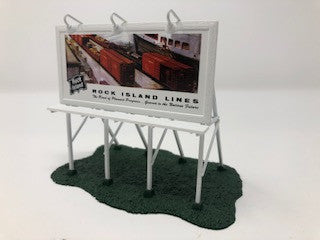 Athearn HO 7600 Classic Billboard - Rock Island