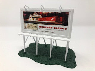 Athearn HO 7602 Classic Billboard - Western Pacific