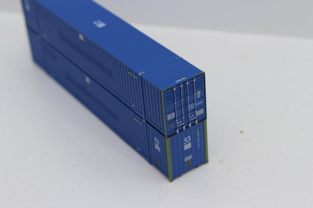 Jacksonville Terminal Company N 535069 53' High Cube Container COFC 'Ex-Pacer' 2-Pack