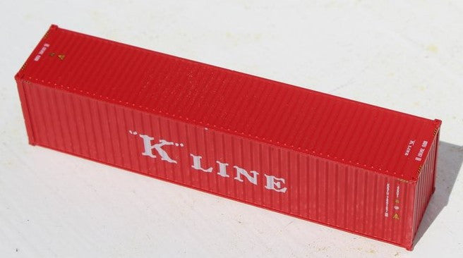 Jacksonville Terminal Company N 405098 40' High Cube Container K-LINE Set #3 2-Pack
