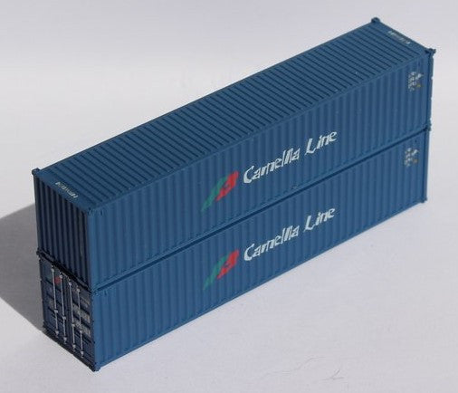 Jacksonville Terminal Company N 405316 40' Standard Height Corrugated Container CAMELLIA LINE 2-Pack