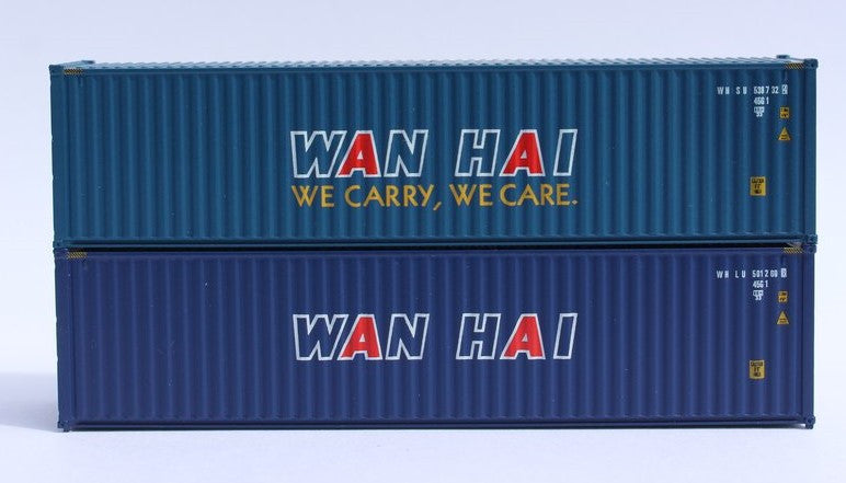 Jacksonville Terminal Company N 405054 40' High Cube Container WAN HAI 2-Pack