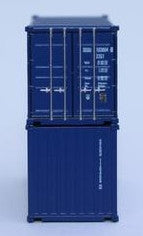 Jacksonville Terminal Company N 205336 20' Standard Height Container Corrugated Side SEACO 2-Pack