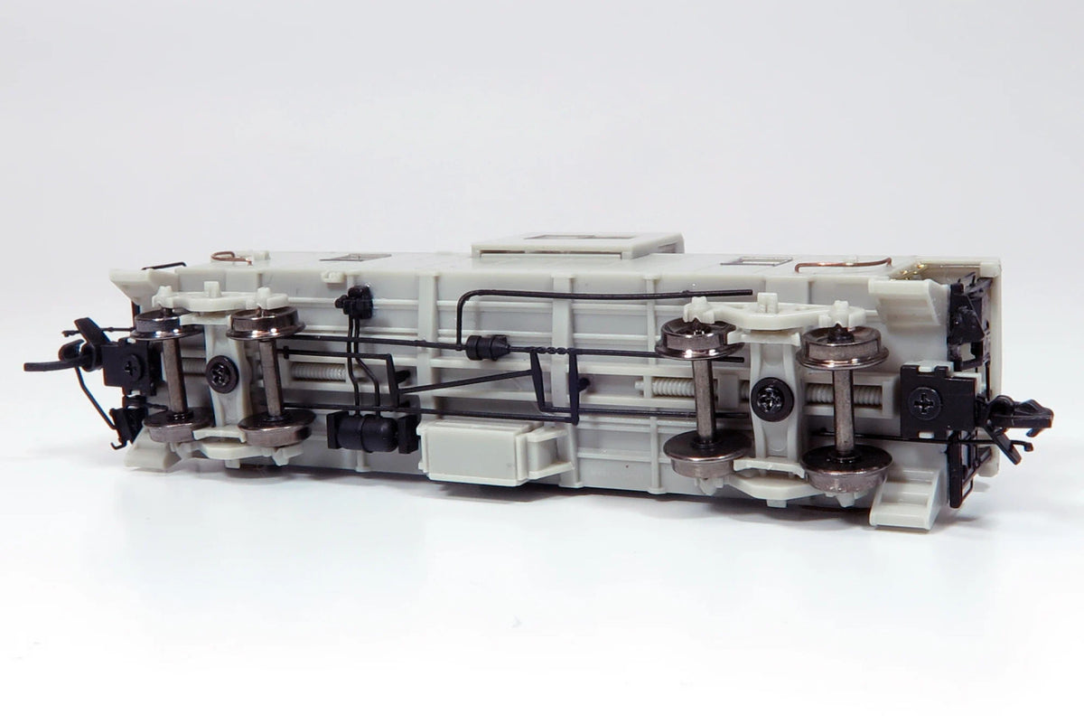 Rapido Trains Inc N 510099 Angus Shops Wide Vision Caboose with Lights Painted Unlettered - Red