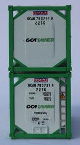 Jacksonville Terminal Company N 205245 20' Standard Tank containers with Mechanical Unit GCA TAINER 2 pack