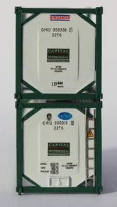 Jacksonville Terminal Company N 205242 20' Standard Tank containers CAPITAL 2 pack
