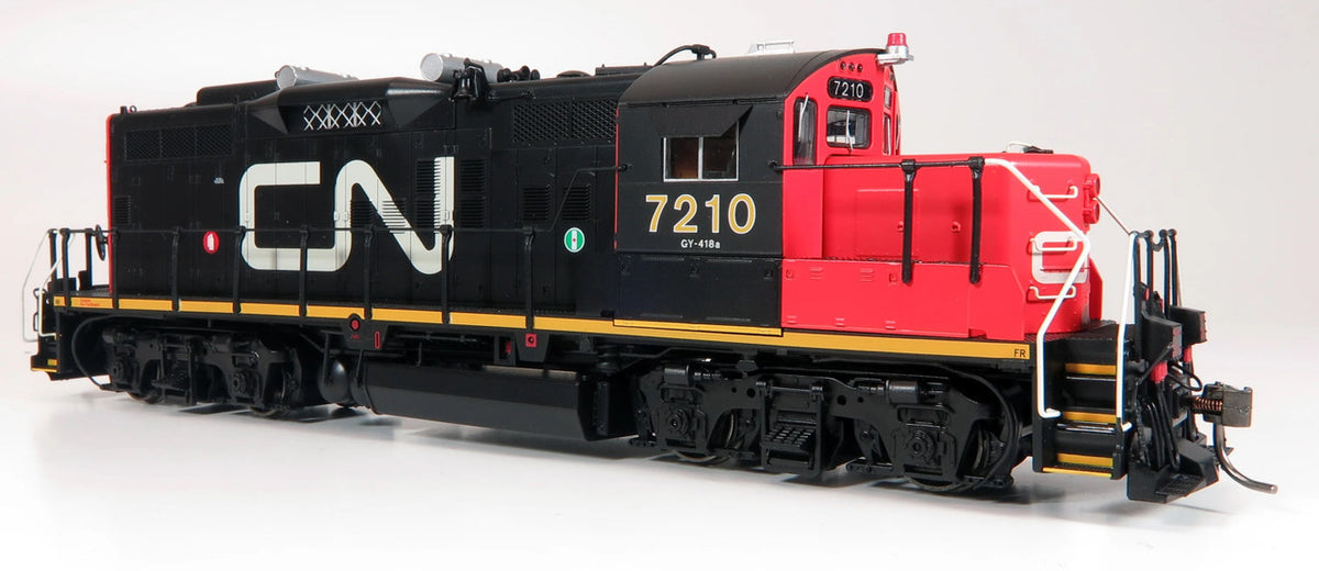 Rapido Trains Inc HO 41513 DCC/ESU LokSound V5 Equipped EMD GP9rm Mother & Powered Slug Set Canadian National Early 'Large Noodle Logo' CN #7230 + #216