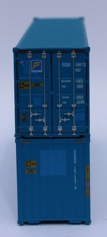 Jacksonville Terminal Company N 405177 40' High Cube Corrugated Side Containers FLORENS - ex-Hanjin - 2 pack