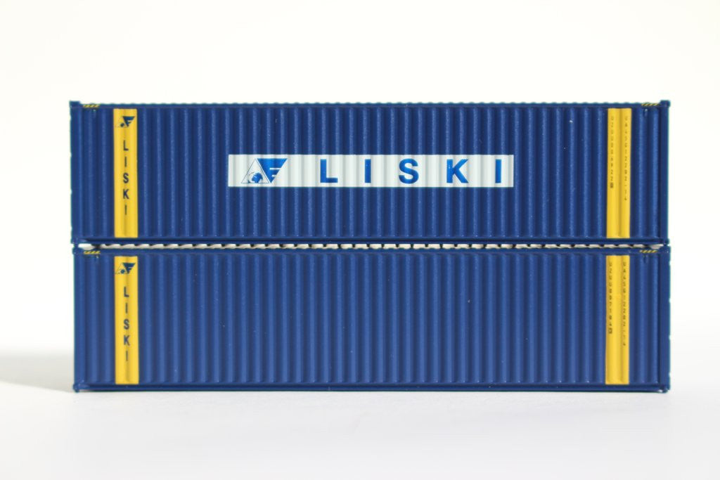Jacksonville Terminal Company N 405031 40' High Cube Container LIKSI 'Center of Transport Service' Ukraine 2-Pack