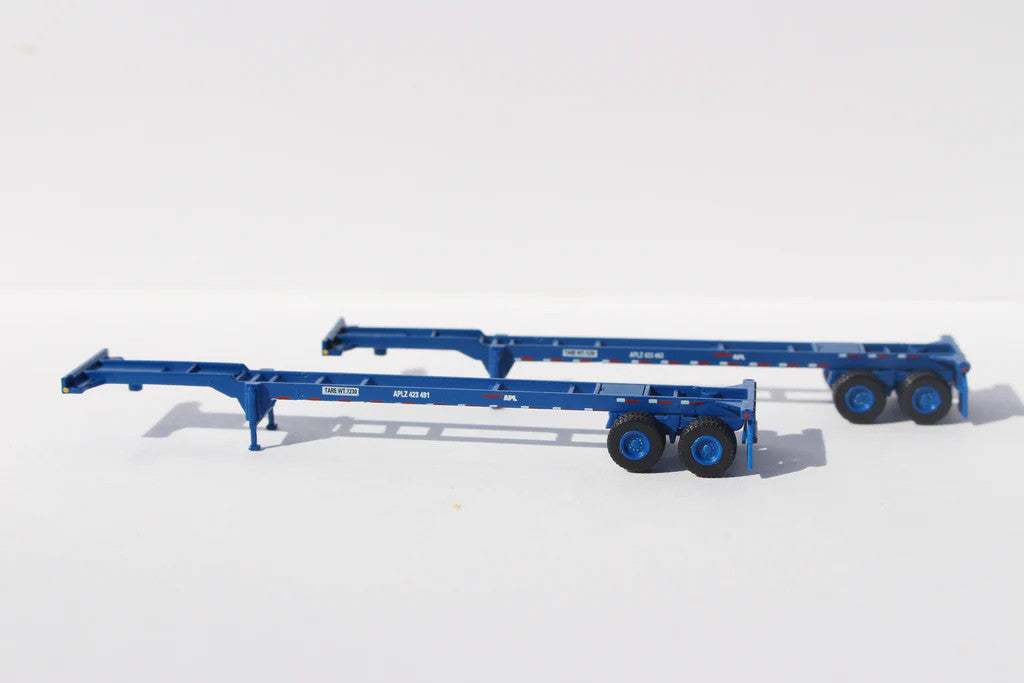 Jacksonville Terminal Company N 142018 40' CHASSIS APL 2-Pack