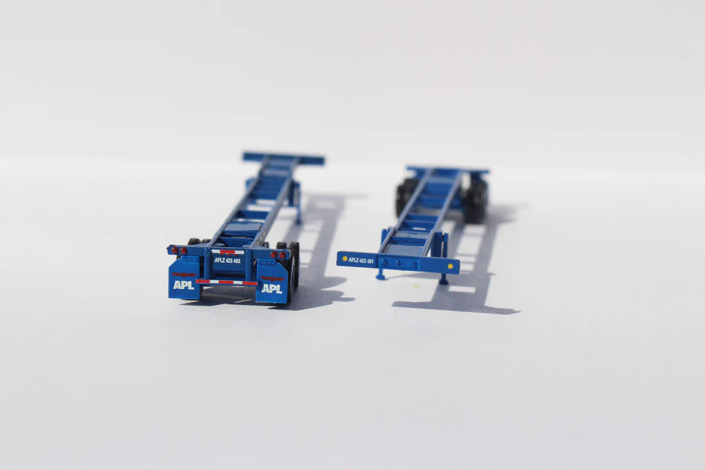 Jacksonville Terminal Company N 142018 40' CHASSIS APL 2-Pack