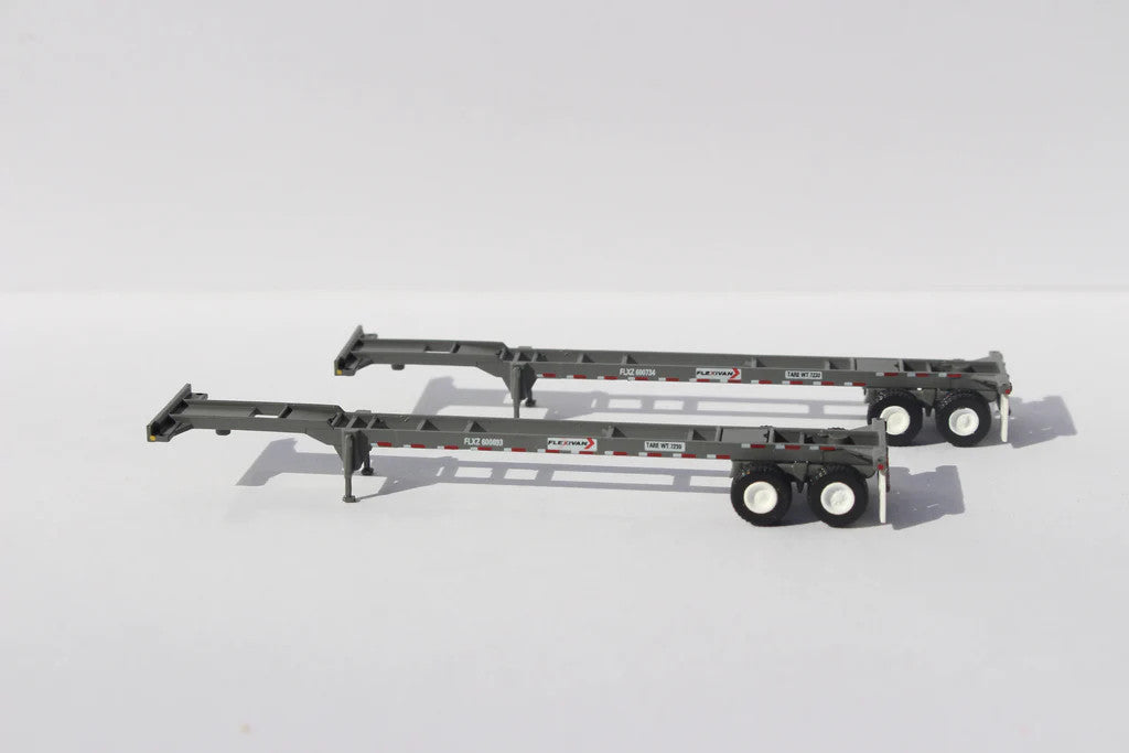 Jacksonville Terminal Company N 142017 40' CHASSIS Flexi Van 2-Pack