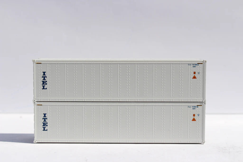 Jacksonville Terminal Company N 406514 Interfresh and ITEL scheme 40' High Cube Reefer Set 6-Pack