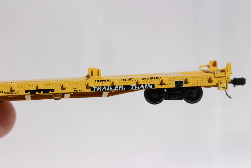Jacksonville Terminal Company N 777001 Pullman Standard 60' Flatcar Unweathered TrailerTrain Logo VTTX #90574