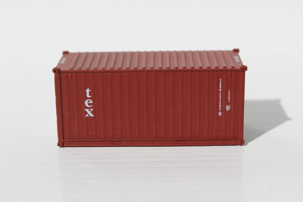 Jacksonville Terminal Company N 205335 20' Standard Height Container TEX (Kien Hung Lease) 2-Pack