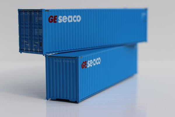 Jacksonville Terminal Company N 405040 40' High Cube GE SEACO 2-Pack