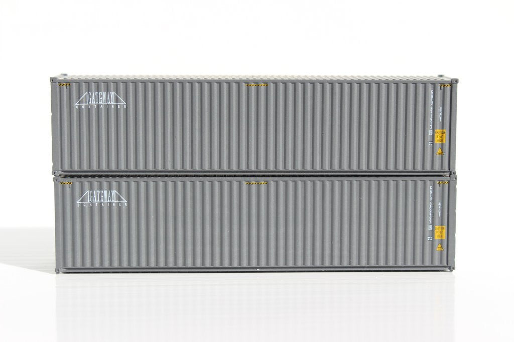 Jacksonville Terminal Company N 405021 40' High Cube GATEWAY 2-Pack