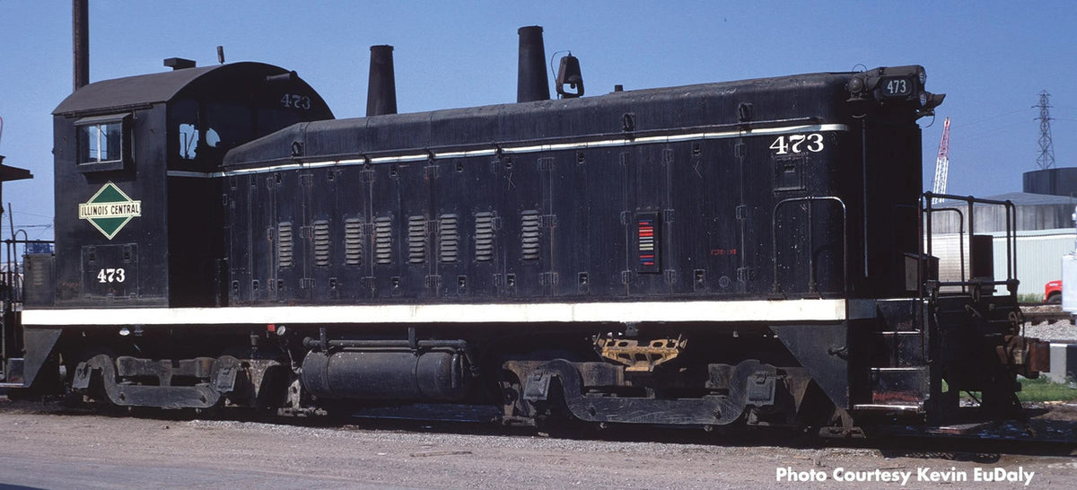 Rapido Trains Inc HO 27083 DCC Ready EMD SW9 Locomotive Illinois Central 'Black Scheme' IC #468