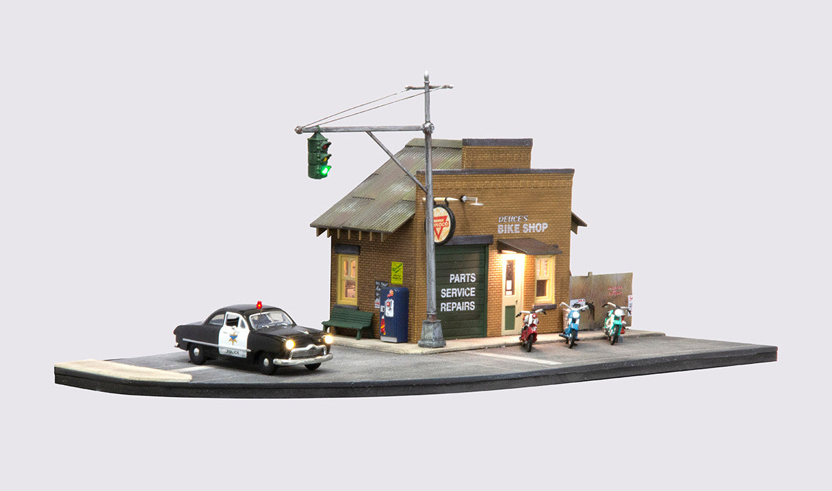 Woodland Scenics HO JP5653 Mast Arm Traffic Lights