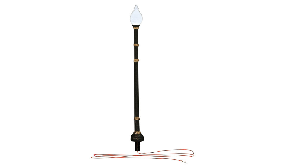 Woodland Scenics N JP5641 Just Plug Lighting System - Lamp Post Street Lights - 3 per package