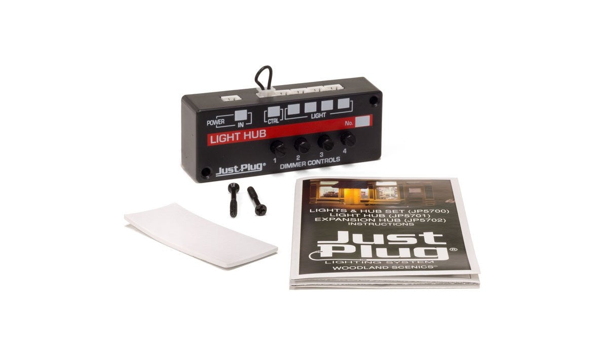 Woodland Scenics JP5701 Just Plug Lighting System - Light Hub