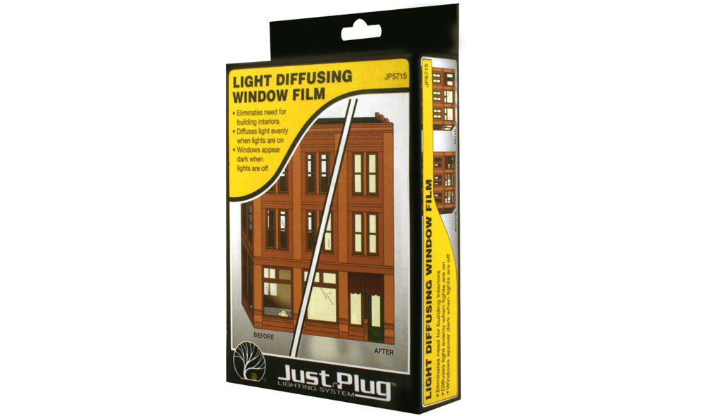 Woodland Scenics JP5715 Just Plug Lighting System - Light Diffusing Window Film