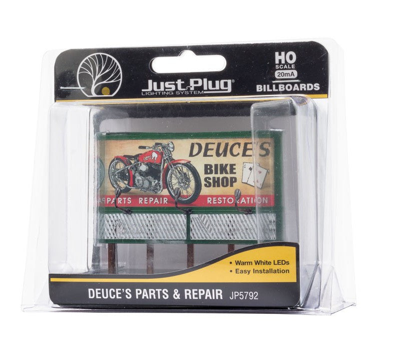Woodland Scenics HO JP5792 Just Plug Billboards - Deuce's Parts & Repair