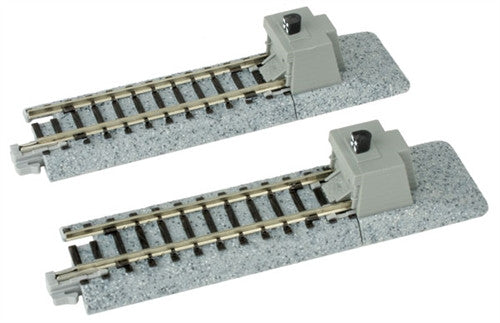 Kato N 20-046 Unitrack Straight Track with Bumper Type 'A' 62mm 2-7/16" - 2 Pieces