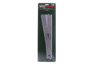 Kato HO Unitrack 2-862 Manual Left #6 Turnout - 1 piece