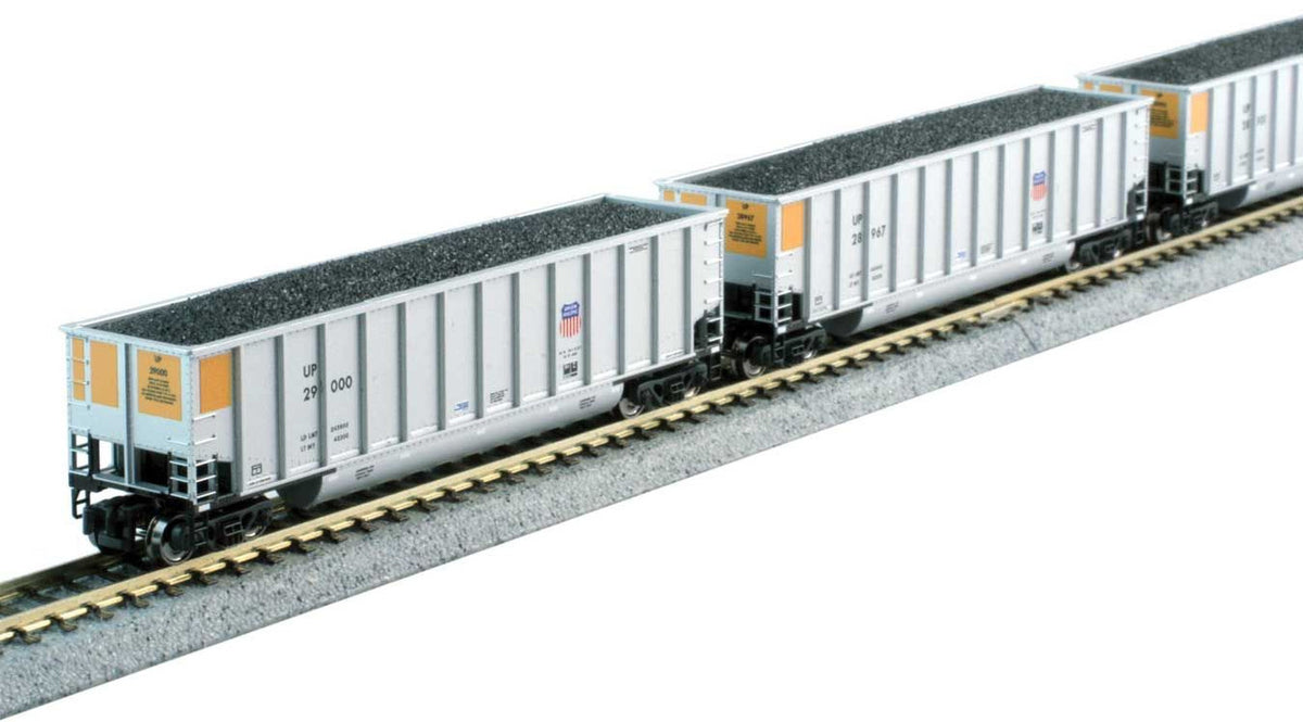 Kato N 106-4631 BethGon Coalporter Union Pacific Railroad 'UP small shield' 8-Car Set