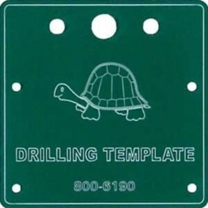 Circuitron Drilling Template 800-6190 for Tortoise or Smail Switch Machines