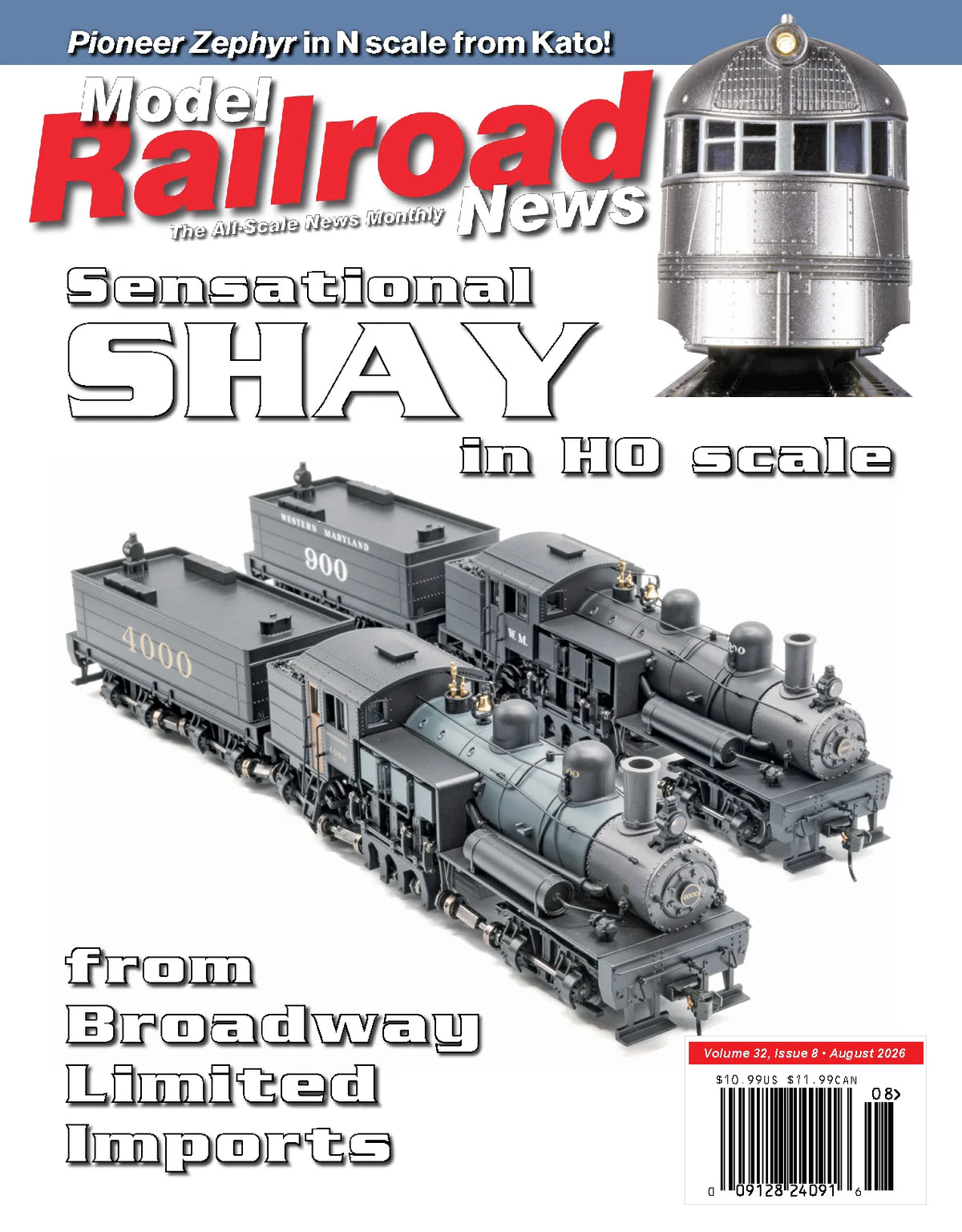 Model Railroad News August 2026