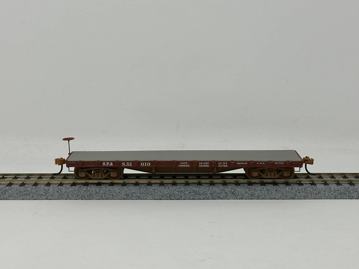 Ertl Collectibles HO 4978 50 Ton 40' Flat Car Spokane Portland & Seattle SP&S #32010