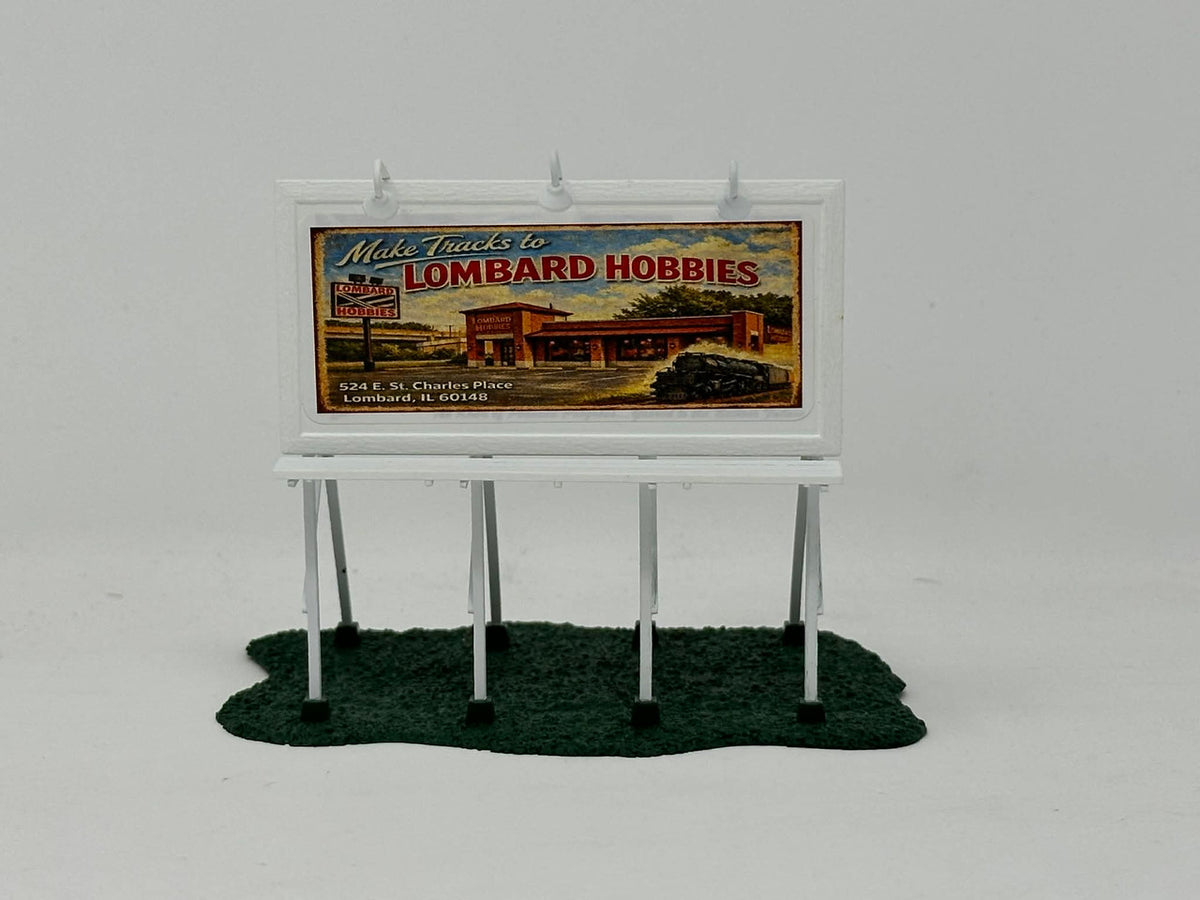Lunde Studios HO Lombard Hobbies Retail Hobby Shop - Kit Exclusive