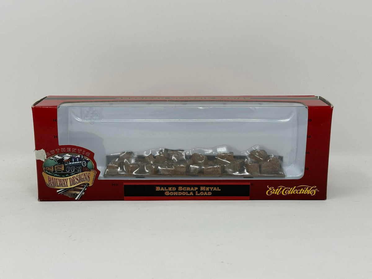 Ertl Collectibles HO 4095 Baled Scrap Metal Gondola Load