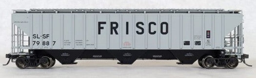 Tangent Scale Models HO 20062-03 Pullman-Standard PS-2CD 4750 Covered Hopper SLSF 'Delivery Gray 6-1977' SL-SF #79885