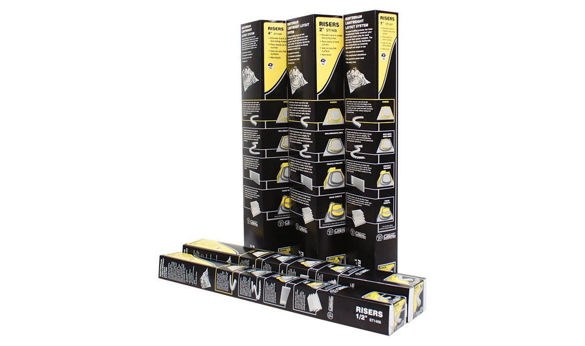 Woodland Scenics ST14408B Risers Bulk Pack - 2 inch