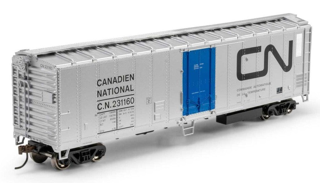 Athearn Roundhouse HO RND-1451 50' Smooth Side Mechanical Reefer Canadien National CN #231160