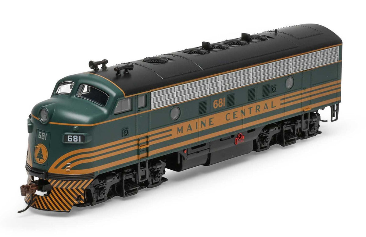 Athearn Roundhouse HO RND3331 DCC Ready EMD F7A Locomotive Maine Central MEC #681