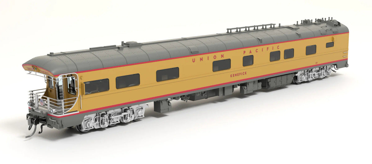 Broadway Limited Imports HO 9012 Union Pacific Business Car UP #119 'Kenefick' w/UP Shield on Rear