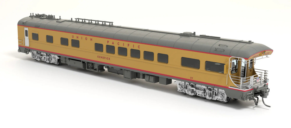 Broadway Limited Imports HO 9012 Union Pacific Business Car UP #119 'Kenefick' w/UP Shield on Rear