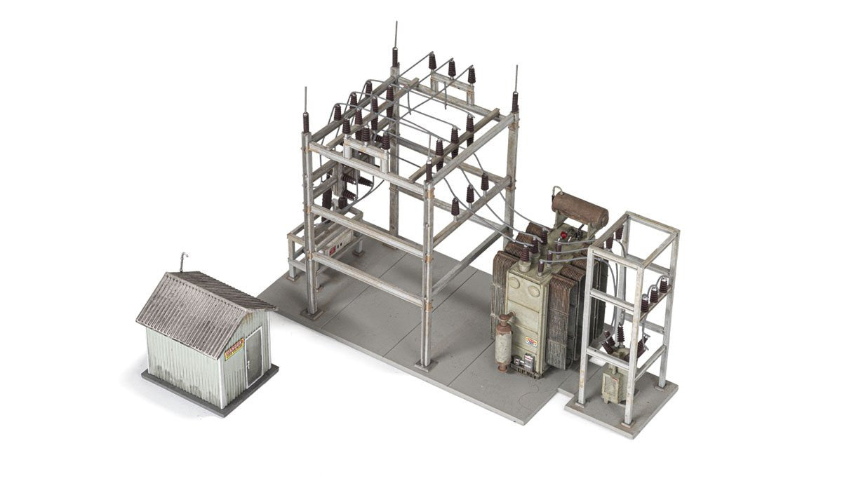 Woodland Scenics HO US2268 Built Up Substation