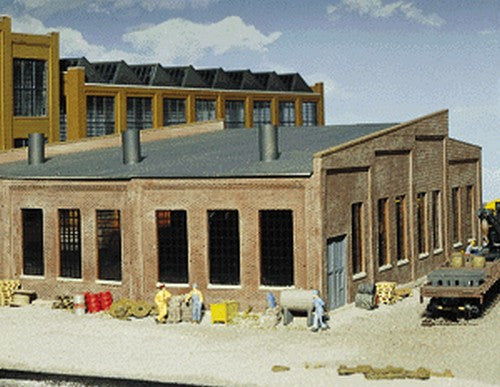 Walthers Cornerstone HO 933-3041 Three Stall Roundhouse - Kit