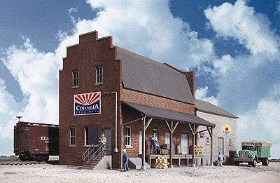 Walthers Cornerstone HO 933-3090 Columbia Feed Mill - Kit