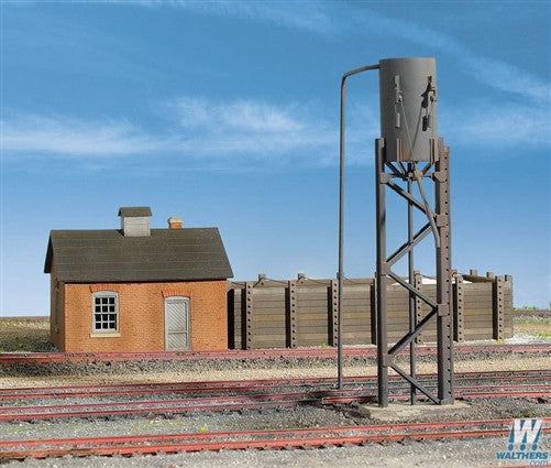 Walthers Cornerstone HO 933-3182 Sanding Towers & Drying House - Kit