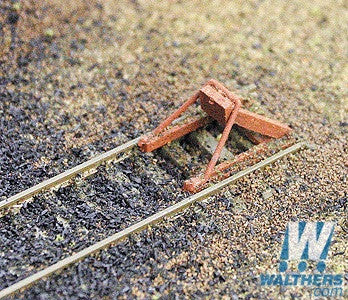 Walthers Cornerstone HO 933-3511 Track Bumpers - 12 - Kit