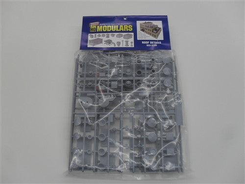 Walthers Modulars HO 933-3733 - Roof Details - Kit
